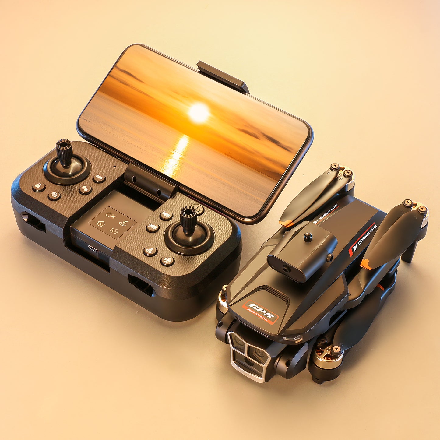 Cross-Border S158Drone remote control with screen brushless motor HD aerial photography GPS Intelligent Positioning Remote Control Drone