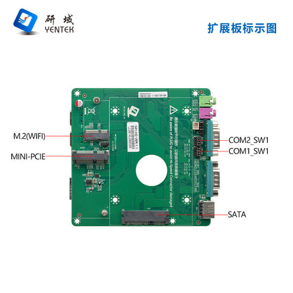 Industrial Control P2150S-H Dual Network 2 Serial Dual HDMI Mini Industrial Computer Host Micro J6412 Industrial PC