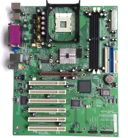 F845G 86LCD/ATX 100% OK Original IPC Mainboard ATX  industrial motherboard with CPU RAM VGA 6*PCI IPC Board