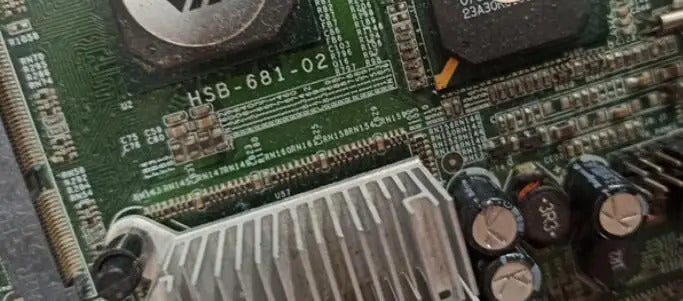 HSB-681-02 100%OK Original Embedded IPC Board ISA Slot Industrial motherboard Half-Size CPU Card PICMG1.0 Mainboard with CPU RAM