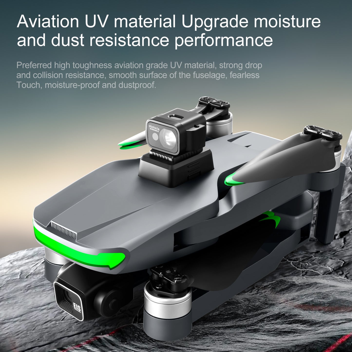 Cross-Border S155Relay Brushless Drone Laser Obstacle Avoidance Three-axis Anti-shake Gimbal GPS Return to Position Drone