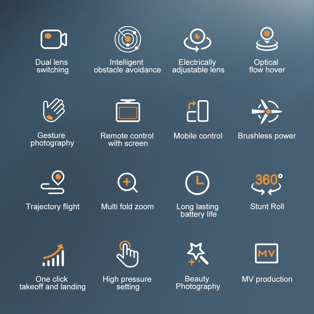 Cross-Border GT5MAX Drone with screen control, optical flow positioning, quadcopter with brushless motor, remote control airplane toy