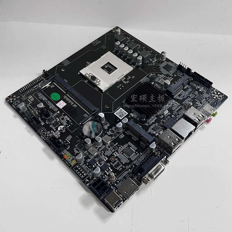 ITX Industrial Control Motherboard HM65Single memory slot DDR3Mini Board PGA988Two Or Three Generations CPU All-in-One Motherboard