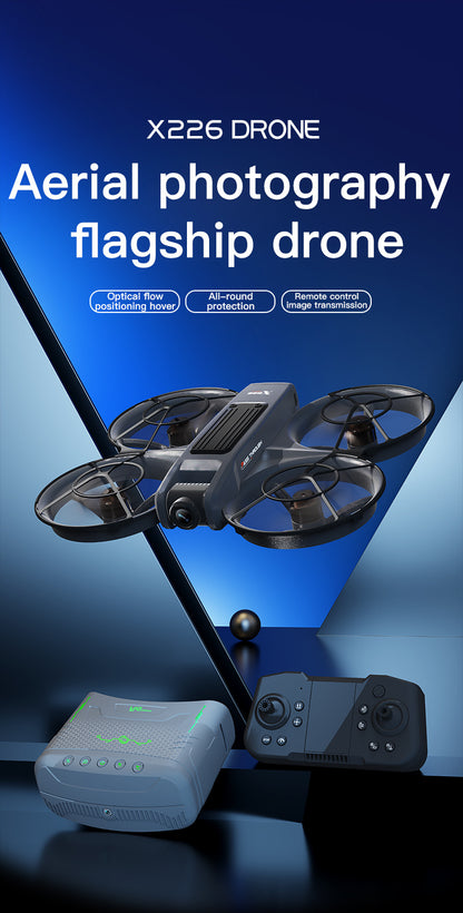 Cross-Border X226Screen-Controlled Drone Optical Flow Positioning Brushless Aircraft HD Aerial Photography ESC Camera Remote-Controlled Airplane