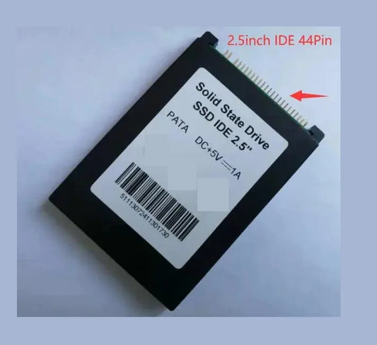 New 2.5 inch 4G 8G 16G 32G 64G 128G 44p IDE SSD 2.5" 4GB 8GB IDE Solid state drive 44Pin thickness 9.5MM for Industrial IPC