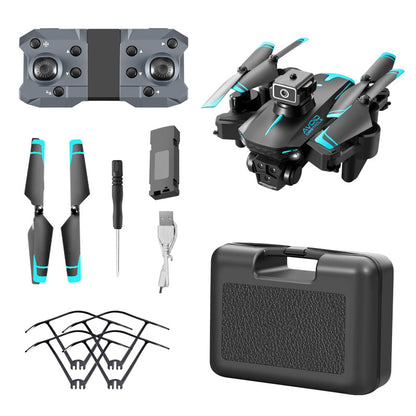 Cross-Border KY605S Drone Three-Camera Aerial Photography Four-Sided Obstacle Avoidance Remote Control Aircraft Optical Flow Positioning Quadcopter