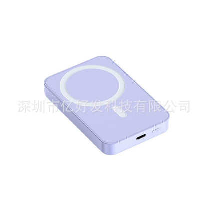 Magsafe Magnetic Wireless Power Bank 10000mAh Compact Portable Gift Mobile Power Supply Printed