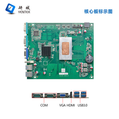 G3250F-L6 Mini Industrial Computer 6 Network Ports 4 Serial Ports XP Industrial PC 7/8th Gen i7 i5 Industrial Host