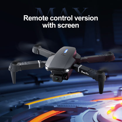 Cross-Border E88/E99D Screen-Controlled Drone with Lights, Foldable Dual Camera, Optical Flow Aerial Photography, Remote-Controlled Aircraft, Quadcopter