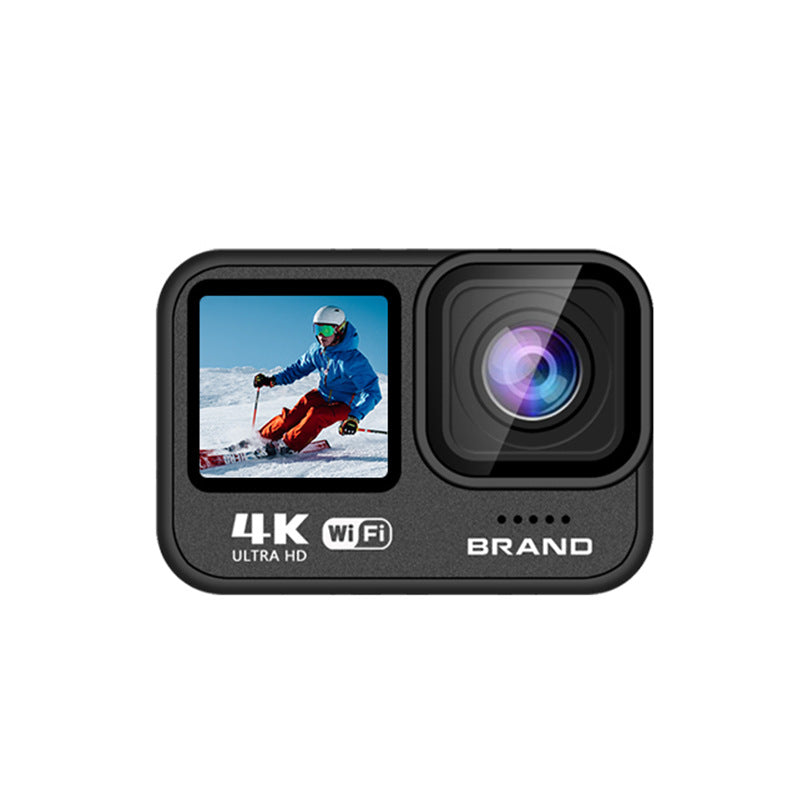 Cross-Border New Products4K HD Underwater Camera Touch Dual Color Screen Diving Camera Waterproof Anti-Shake Action Camera