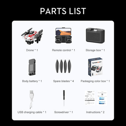 Cross-Border K12 max Drone Aerial Photography Optical Flow Positioning Quadcopter Brushless Motor Remote Control Aircraft Toy