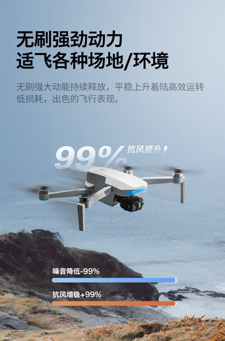 Cross-Border S-X1Drone Remote Control Belt5.9inch screen three-axis gimbal GPS Aerial Photography Four-Axis Remote Control Aircraft