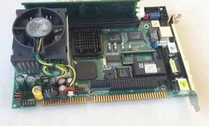 HS6637 VER:2.1 100% OK Original IPC ISA Board Industrial motherboard Half-Size CPU Card PICMG1.0 wtih CPU RAM