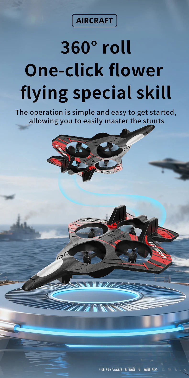 Cross-border G1 Stunt Aircraft Fighter Glider Foam Aircraft Drone Small Model Aircraft Toy for Elementary School Students and Boys
