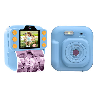 Cross-Border Children's Camera Dual-Shot Bluetooth Multi-Color Printing Camera Girl's Birthday Gift Mobile Printing Polaroid