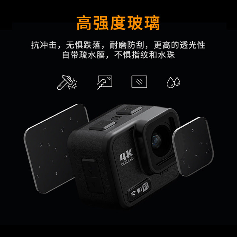 Cross-Border4KWIFI Waterproof Camera Diving Skiing Cycling Sports Anti-Shake Camera Waterproof Sports Camera