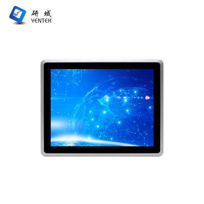 15inch Industrial Control All-in-One Capacitive Touch Screen 5 Ethernet Ports 4 Serial Ports Fully Enclosed Embedded Panel Computer
