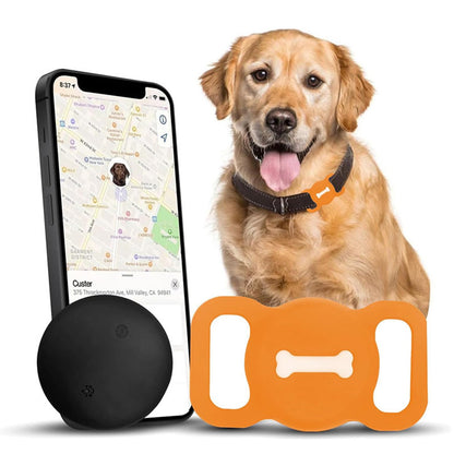Cross-border Pet Tracker Applicable Apple Find My Designed iOS Anti-lost Device Waterproof Bone Protective Case