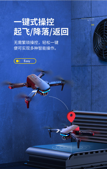 Cross-Border KY910Mini Folding Drone4K High-definition dual-camera aerial photography quadcopter with altitude hold remote control aircraft