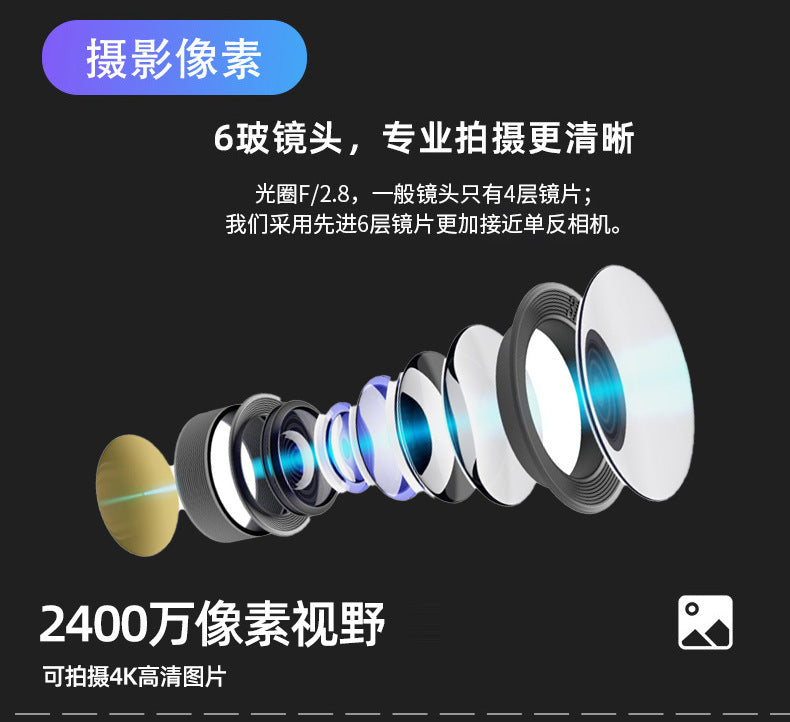 Cross-Border4k Action Camera HD Dual Screen wifi Outdoor sports wireless shooting head-mounted cycling camera factory