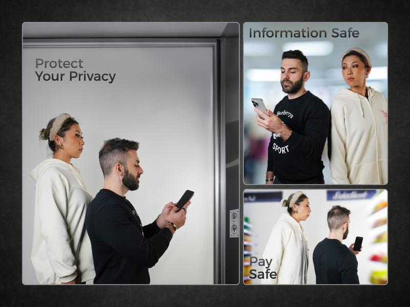 New MAGIC JOHN Premium Upgraded Privacy Screen Protector Dustproof Bubble-Free Ultra-Clear for iPhone & Samsung