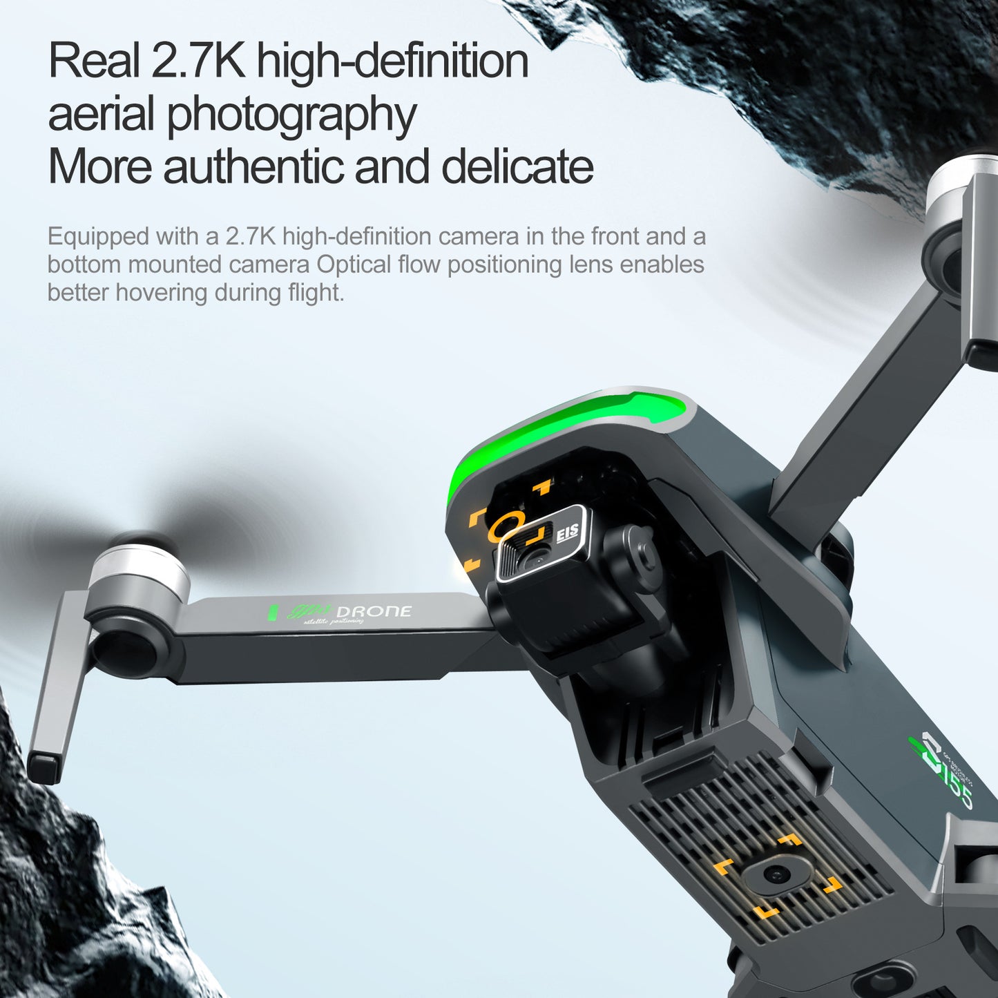 Cross-Border S155Relay Brushless Drone Laser Obstacle Avoidance Three-axis Anti-shake Gimbal GPS Return to Position Drone
