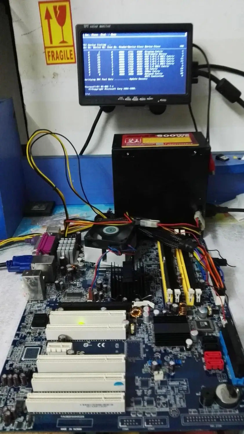 AIMB-763VG 100%OK Original IPC Mainboard AIMB-763VG-00A1E ATX industrial motherboard with CPU RAM VGA 5*PCI 1*LAN IPC Board