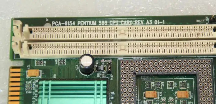 PCA-6154 REV:A3  100% OK Original IPC BoardISA Slot Industrial motherboard Half-Size CPU Card PICMG 1.0 with CPU RAM PC104