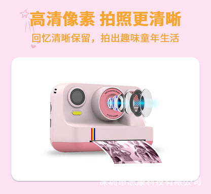 Cross-border Color Printing Polaroid HD Mini Video Photo Toy Gift Mobile Printing Children's Camera