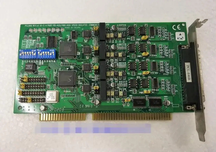 PCL-846B 846 REV.A1 Very Nice ISA COM Card  RS485 4*Port 4*RS-422/485 Serial port Card For ISA Slot industrial Motherboard