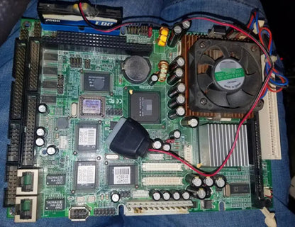 EBC5612 A1.3 100% OK Original IPC Board 3.5" Motherboard Embedded 3.5 inch Industrial Mainboard PC/104 ISA with 2*LAN CPU RAM