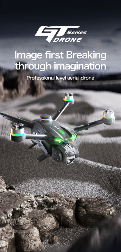 Cross-Border GT6Brushless Drone Intelligent Obstacle Avoidance Optical Flow GPS Return Remote Control Airplane5G Transmission Quadcopter