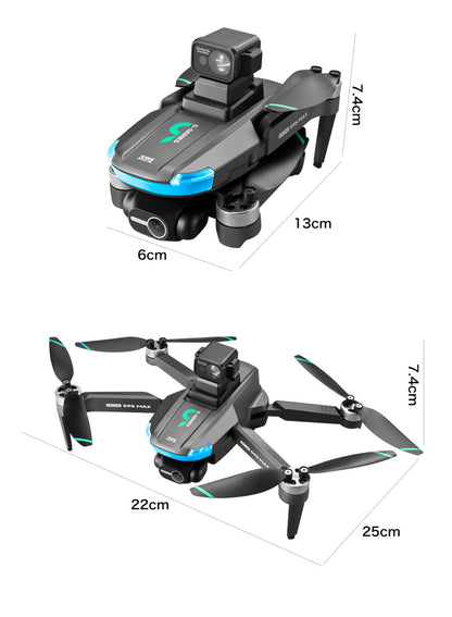 Cross-Border S9S Drone Brushless GPS Satellite Positioning4K High-definition Aerial Photography Two-axis Electric Servo Quadcopter