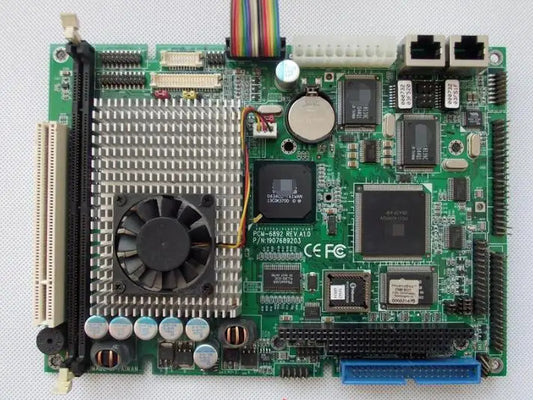 PCM-6892 A1.0 100% OK Original Motherboard Fanless 5.25" Industrial Mainboard PC/104 SBC PCI Slot PC104 with CPU RAM