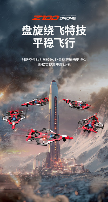 Cross-Border Z100Fighter Four-Channel Suspension Four-Axis Drone Altitude Hold Roll Stunt Gyro Light Aircraft Low Price