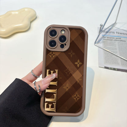 Suitable for diamond grit iPhone17promax iPhone Case161513111214TPU Custom Soft Cross-Border