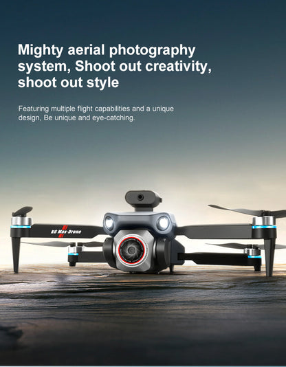 Cross-Border K6 MAX Drone with screen control, optical flow positioning, quadcopter with brushless motor, remote control airplane toy