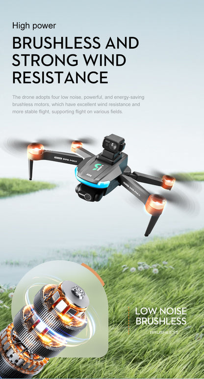 Cross-Border S9S Drone Brushless GPS Satellite Positioning4K High-definition Aerial Photography Two-axis Electric Servo Quadcopter