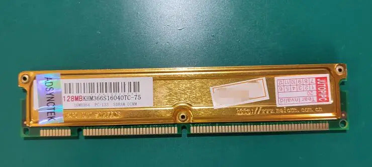 100% OK Original 168Pin dimm Memory SDRAM PC133 128MB RAM For Desktop motherboard industrial mainboard SD 128M Ram