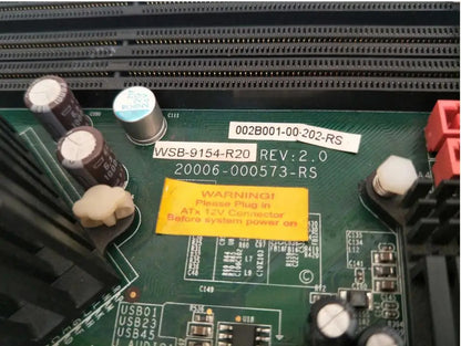 WSB-9154-R20 REV:2.0 100% OK Original IPC Board WFull-size CPU Card ISA Industrial Mainboard PICMG 1.0 with CPU RAM LAN