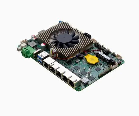 i5-8260U 4 inch Motherboard 4" SBC IPC Mainboard industrial with Quad Core DC-9~36V 2-COM 5xGbE POE LAN LVDS