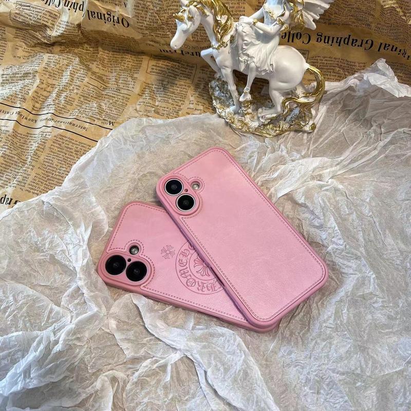 Suitable for iPhone 17 16 15 14 13 12 11 leather cross high-end phone case, iPhone 16 Pro Max leather cross male and female phone case Fashion Skeleton Pattern Phone Case