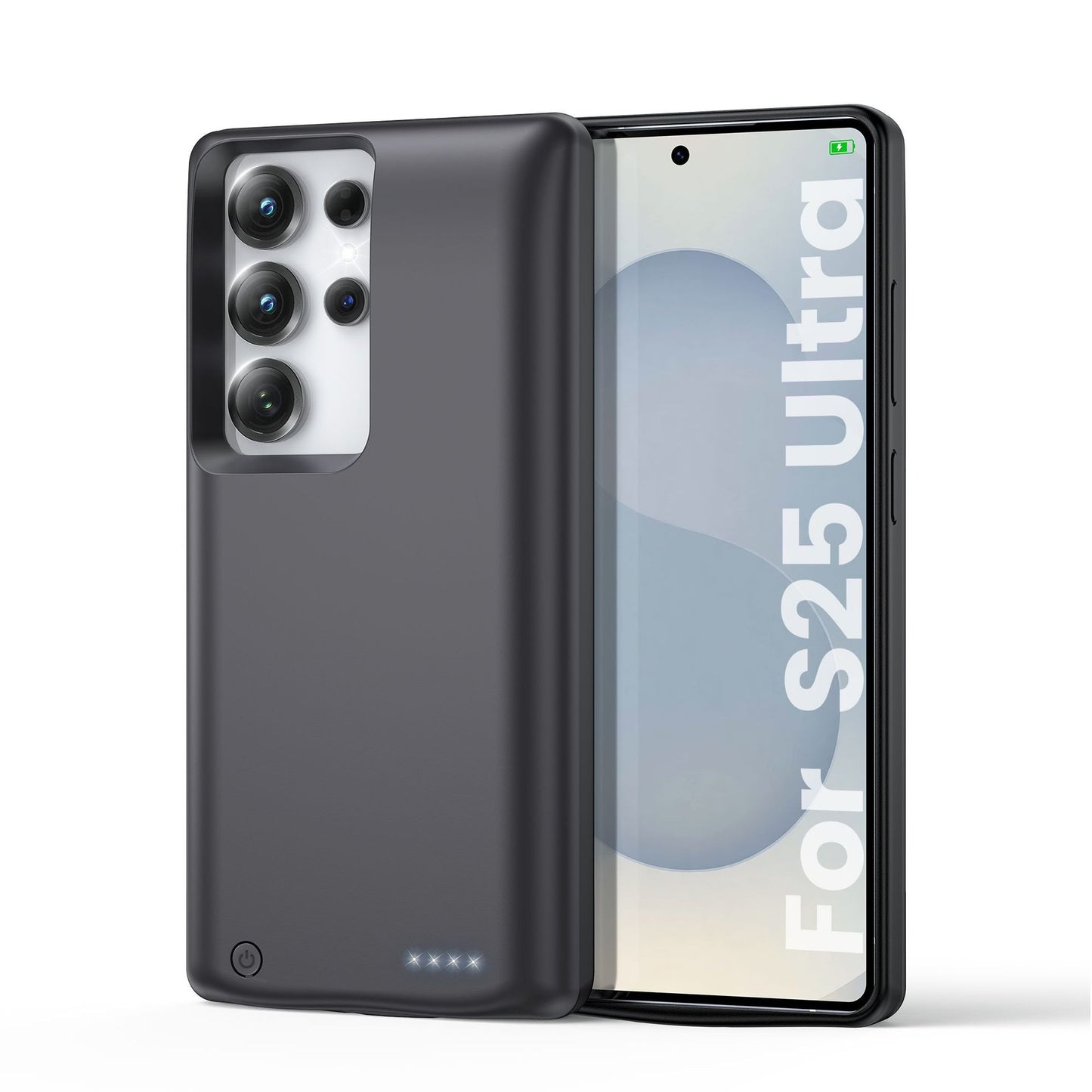 Applicable to Samsung S25/24/S23/S22ultra Back Clip Battery Power Bank Soft Gel Cross-Border Amazon Sale