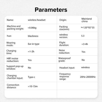 Wireless Headphones, Invisible Bluetooth-compatible Sleeping Earbuds, Noise Cancelling Headphone for Running, Exercising, Gaming Sports, Electronic Headset Audio, Back to School Gifts, Gifts for Friends, Valentine's Day Gift, Gaming Headset, Men Gifts