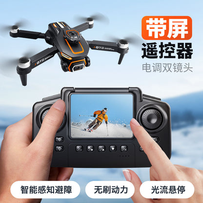 Cross-Border GT5MAX Drone with screen control, optical flow positioning, quadcopter with brushless motor, remote control airplane toy