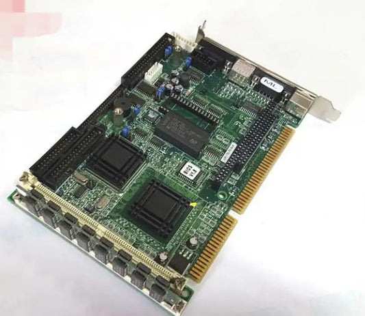 JUKI-752-R3 V3.2 100% OK Original IPC ISA Industrial Motherboard Half-Size CPU Card PICMG1.0 Embedded Mainboard wtih CPU RAM FAN