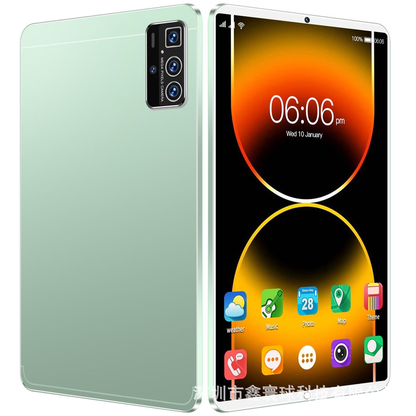 10 inch Android Octa-core Tablet with Large Screen and Bluetooth