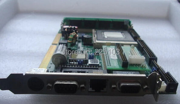 JUKI-745E 100%OK Original Embedded IPC Board ISA Slot Industrial motherboard Half-Size CPU Card PICMG1.0 Mainboard with CPU RAM