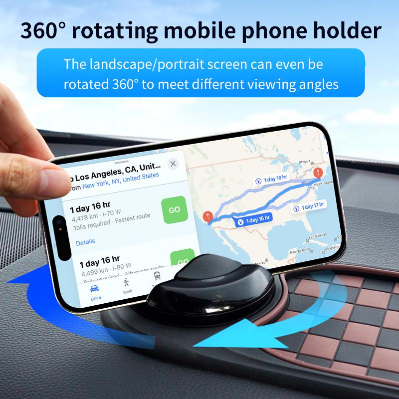 Unlock New Experience During Driving-Car Phone Holder with Anti-slip Pad Makes You Enjoy your Each Driving Travel-1