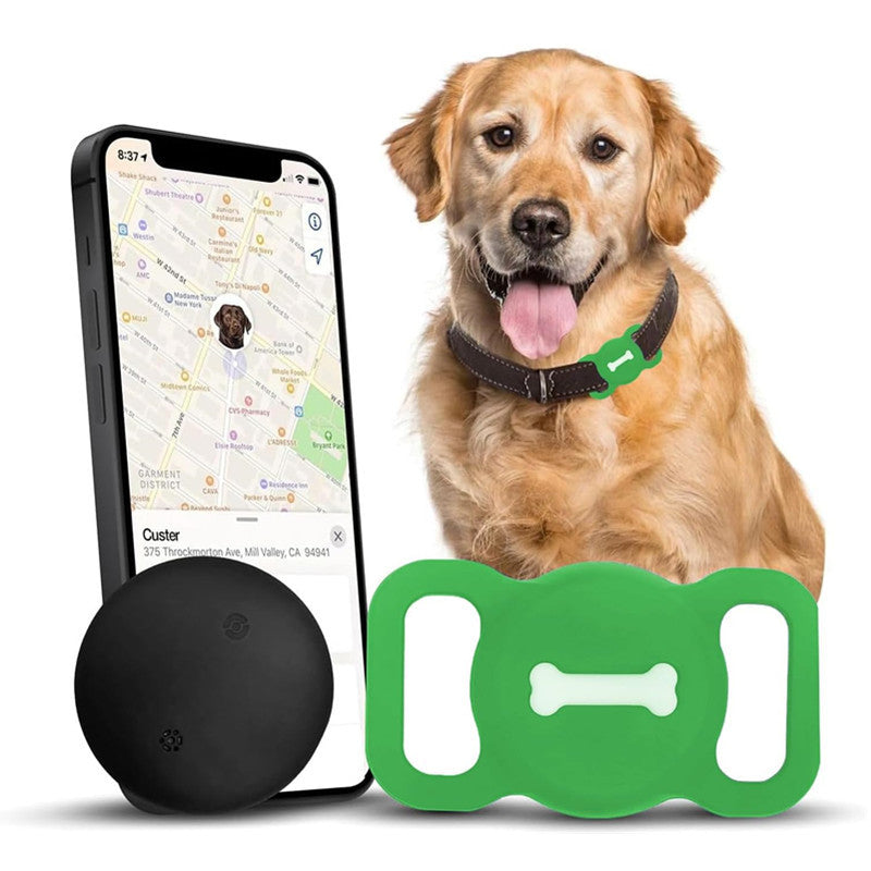 Cross-border Pet Tracker Applicable Apple Find My Designed iOS Anti-lost Device Waterproof Bone Protective Case